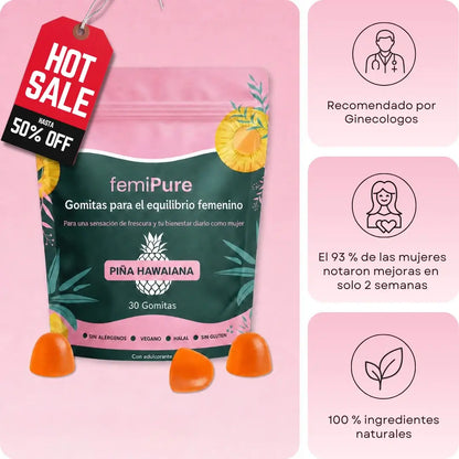 Femi Pure Gomitas: Olvidate del mal olor y la incomodidad