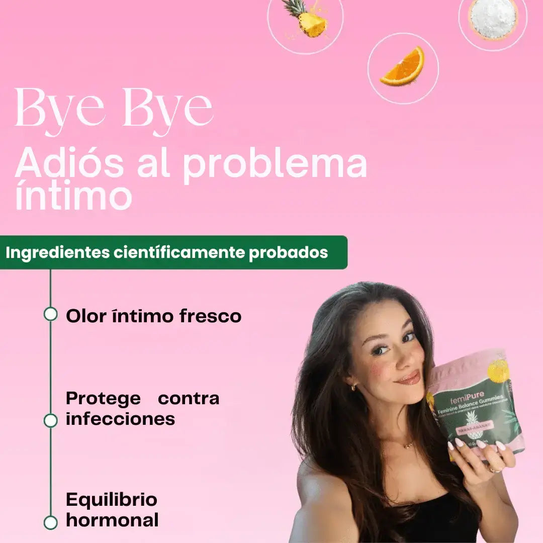 Femi Pure Gomitas: Olvidate del mal olor y la incomodidad